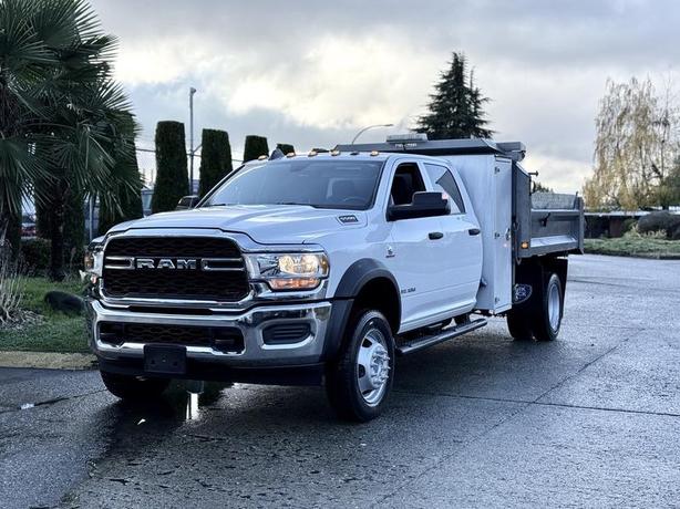 2021 RAM 5500 Crew Cab 4x4 DRW Cummins 9-Foot Dump Truck image 4