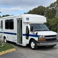 2015 Chevrolet Express G4500 11 Passenger Wheelchair Accessible Shuttle Bus thumbnail image 1