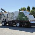 2014 Isuzu NRR Sweeper Truck with Sprayer and Dump Box thumbnail image 7