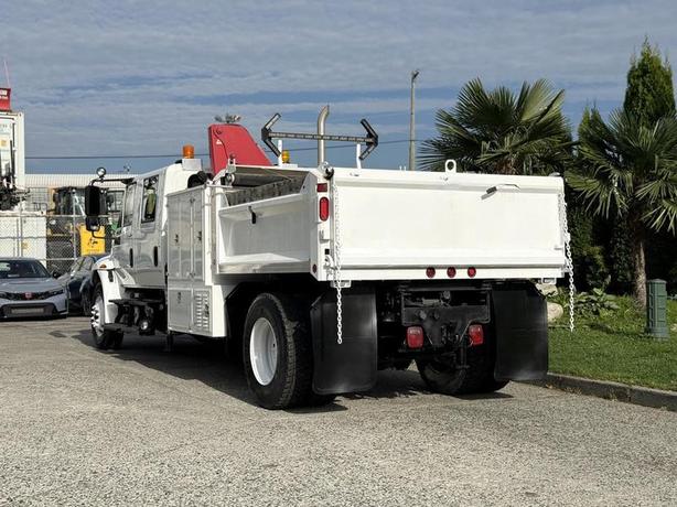 2008 International 4300 Diesel with Amco Veba Crane and 8-Foot Dump Box image 8