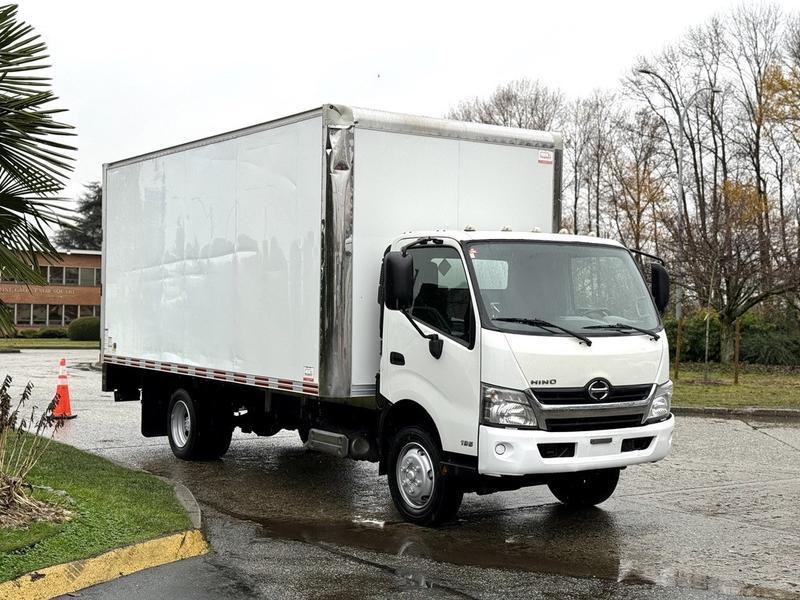 2019 Hino 195 18-Foot Cube Van with Power Lift Gate display photo