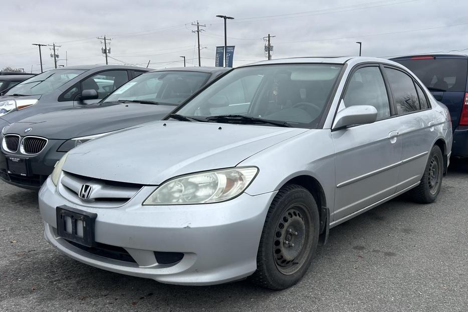 2005 Honda Civic Sedan Lx-G AUTO, GREY INTERIOR, FWD, FM+AM RADIO,237,144 KMS, P display photo
