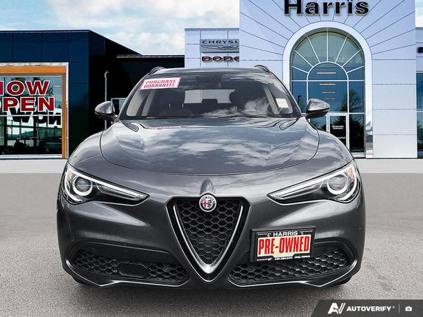 2018 Alfa Romeo Stelvio Sport Utility AWD | Premium Leather | Power Liftgate! image 2