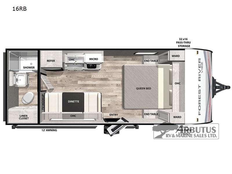 Used 2023 Forest River RV Vibe 16RB display photo