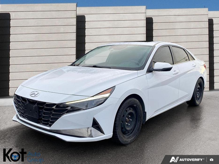 2022 Hyundai Elantra Ultimate Tech WINTER TIRES! LEATHER INTERIOR! BLUETOOTH! HE display photo