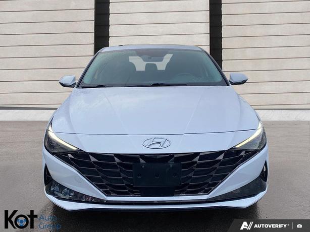 2022 Hyundai Elantra Ultimate Tech WINTER TIRES! LEATHER INTERIOR! BLUETOOTH! HE image 2