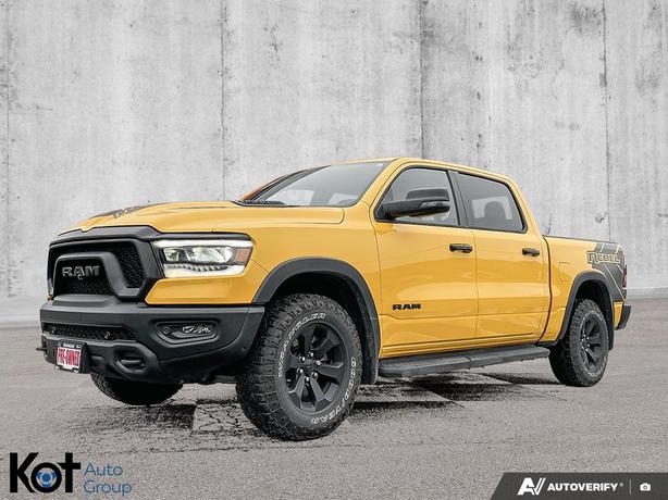 2023 RAM 1500 Rebel | 5.7L HEMI V8 | 5'7" Box | Loaded! | Remote Start | Heated  image 1