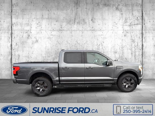 2023 Ford F-150 Lightning Lariat - 15.5-INCH SYNC® 4A TOUCHSCREEN, LEATHER-TRIMM image 4