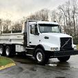 2009 Volvo VHD 6x4 Diesel Tandem Dump Truck with 16-Foot Box and 18-Speed thumbnail image 2