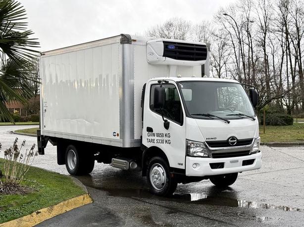 2019 Hino 195 14-Foot Reefer Cube Van with Power Tail Gate image 1