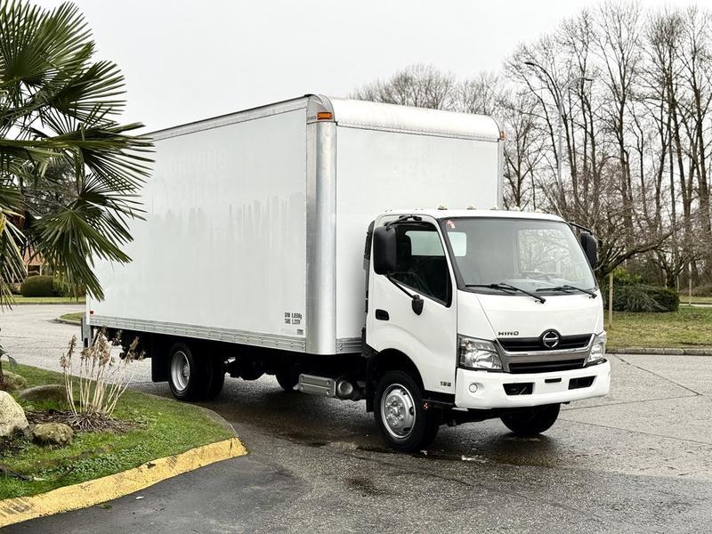 2020 Hino 195 20-Foot Cube Van with Power Tail Gate display photo