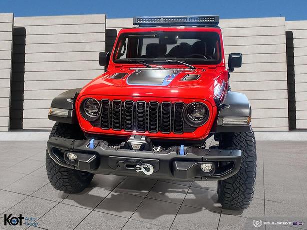 2024 Jeep Wrangler 4xe RUBICON EDITION PLUS IN HYBRID!! BACKUP CAMERA! ALPINE PR image 2
