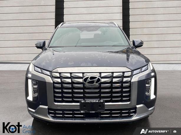 2024 Hyundai Palisade Ultimate Calligraphy 7 PASSENGER'S PANORAMIC SUNROOF! ADAP image 2
