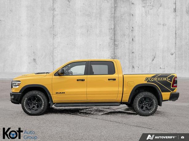 2023 RAM 1500 Rebel | 5.7L HEMI V8 | 5'7" Box | Loaded! | Remote Start | Heated  image 2