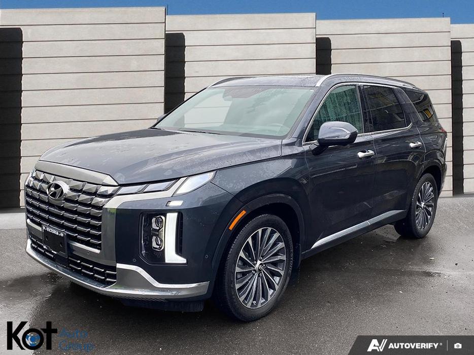 2024 Hyundai Palisade Ultimate Calligraphy 7 PASSENGER'S PANORAMIC SUNROOF! ADAP display photo