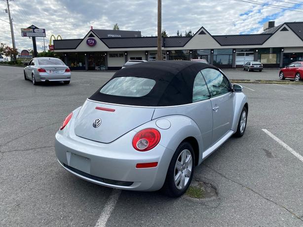 2007 Volkswagen  New Beetle Convertible Leather heated seats front image 5