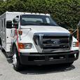 2011 Ford F-650 Pro Loader Ex-Sheriff Van Cummins Diesel Service Truck 2WD thumbnail image 2