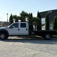 2014 Ford F-550 Super Duty 4x4 Crew Cab 11-Foot Flat Deck Truck thumbnail image 6