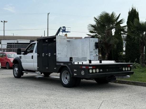 2008 Ford F-450 SD SuperCab Dually Diesel 11-Foot Flat Deck 2WD with Storage Com image 7
