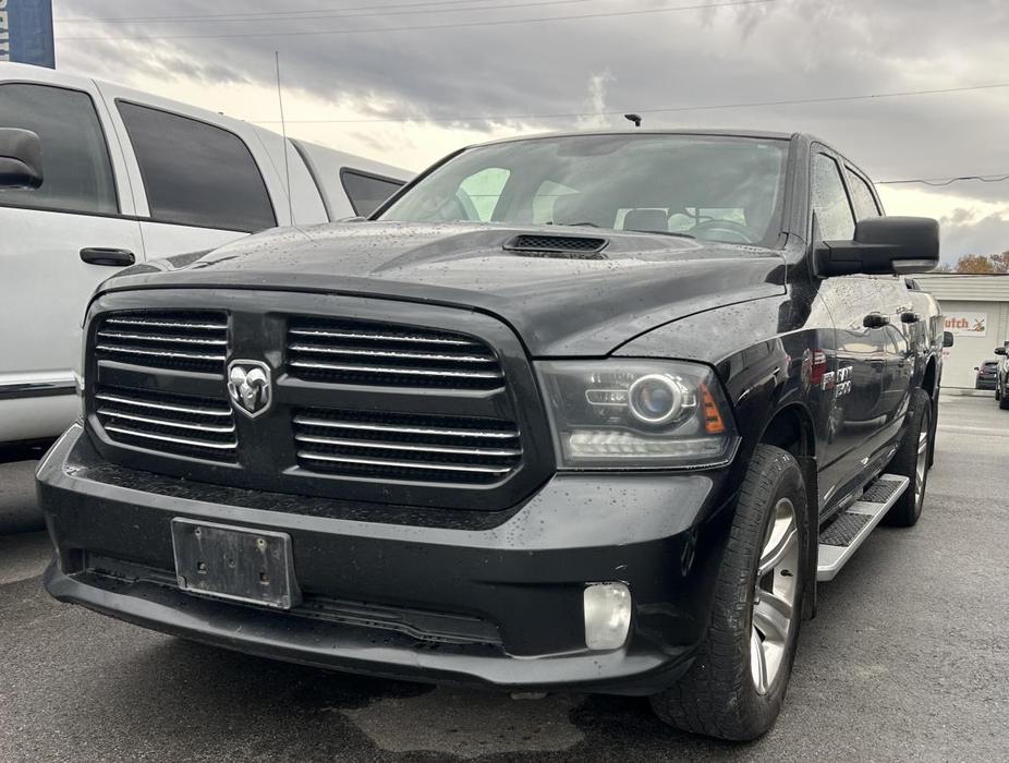 2016 RAM 1500 Sport AUTO, BLUETOOTH, TOW PACKAGE, 4X4, GREY/ BLAK INTERIOR, LEYL display photo