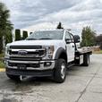 2022 Ford F600 XLT 4x4 Roll-Off Flat Deck Tow Truck thumbnail image 4