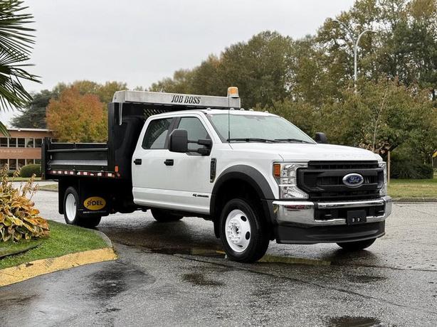 2022 Ford F-550 XLT 4X4 12-Foot Diesel Dump Truck image 1