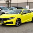 2019 Honda Civic Coupe Sport - No Accidents, One Owner, Sunroof thumbnail image