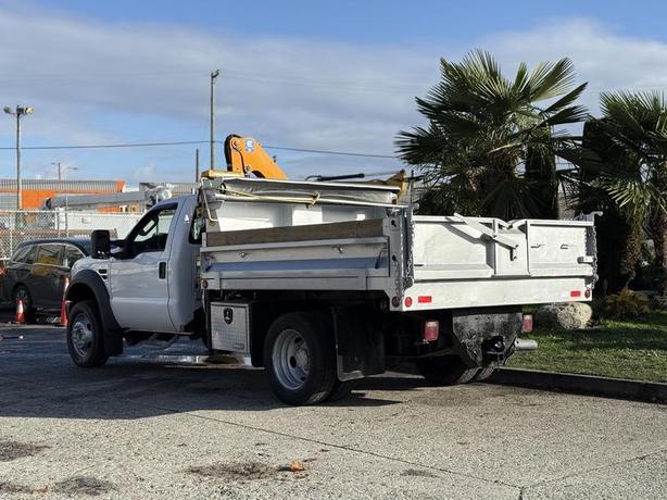 2008 Ford F-550 XL Super Duty Dump Truck with Effer Crane – Diesel image 7