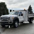 2012 Ford F-550 11-Foot Dump Truck with Aluminum Cabinets & PTO thumbnail image 4