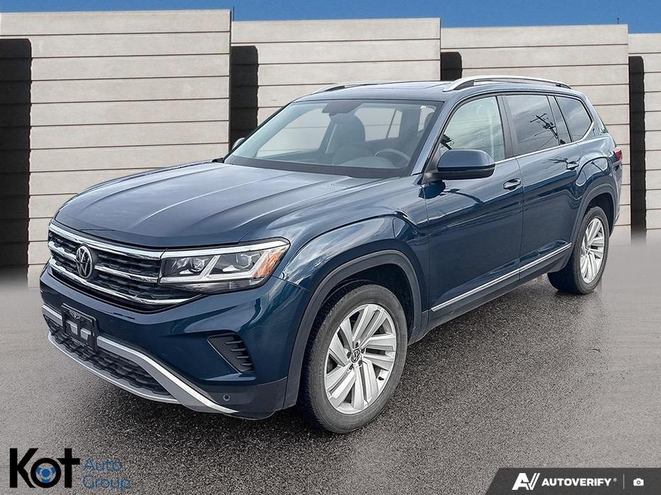 2021 Volkswagen Atlas Highline ! POWER LIFTGATE! LEATHER! SUNROOF! display photo