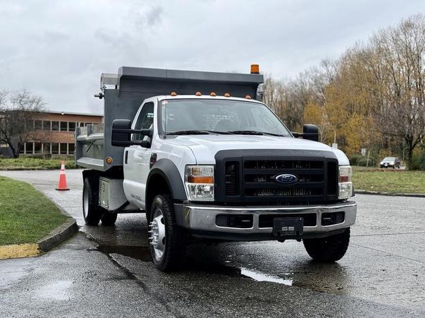 2008 Ford F-550 Regular Cab 2WD 11-Foot Diesel Dump Truck image 2