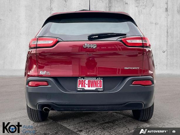 2016 Jeep Cherokee Sport | Remote Start | Heated Seats & Steering Wheel | Blueto image 6