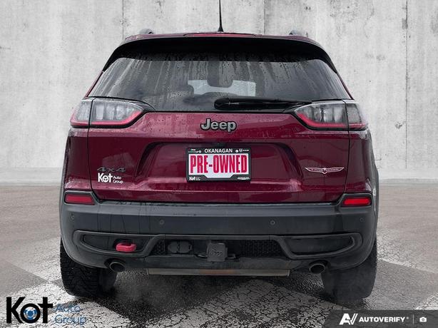 2019 Jeep Cherokee Trailhawk | Loaded! | Comfort & Convenience Package | Trailer image 6