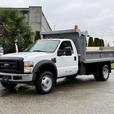 2008 Ford F-550 Regular Cab 2WD 11-Foot Diesel Dump Truck thumbnail image 5