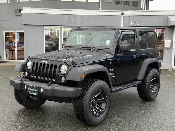 2017 Jeep Wrangler SPORT 4WD- No Accidents, Low Kilometers & BC local image 1