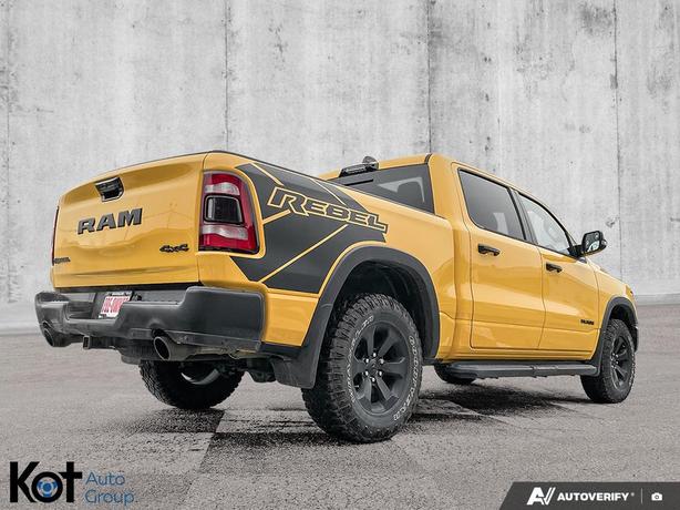 2023 RAM 1500 Rebel | 5.7L HEMI V8 | 5'7" Box | Loaded! | Remote Start | Heated  image 5