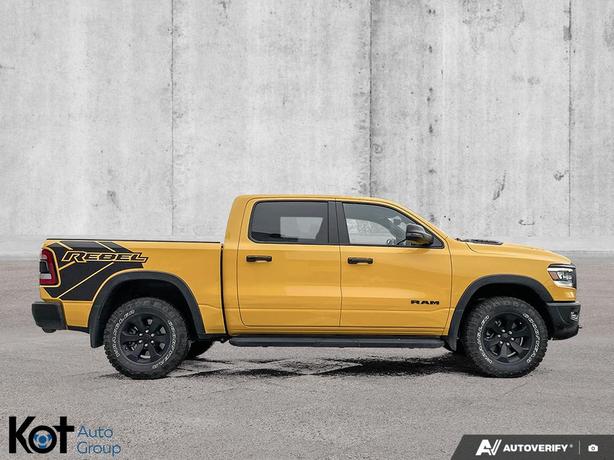 2023 RAM 1500 Rebel | 5.7L HEMI V8 | 5'7" Box | Loaded! | Remote Start | Heated  image 6