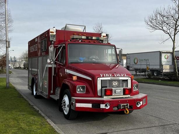 1994 Freightliner FL80 Rescue Fire Truck Diesel image 2
