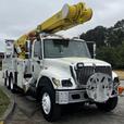2006 International 7500 55 Foot Bucket truck With Air Brakes Diesel thumbnail image 2