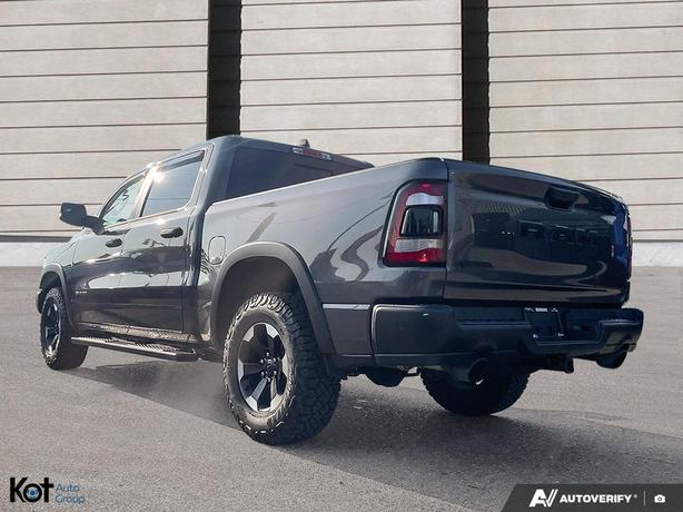 2024 RAM 1500 Rebel 4x4 Crew Cab 5'7" Box ONLY 36,642 KMS! NO ACCIDENTS! FULLY I image 4