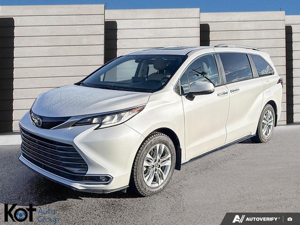 2024 Toyota Sienna Limited FULL LOAD! LEATHER! SUNROOF! HEV! ONE OWNER! NO ACCID image 1