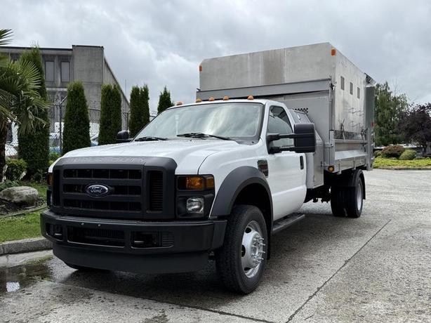 2008 Ford F-450 SD Regular Cab Dually Diesel with 10-Foot Dump Box image 5