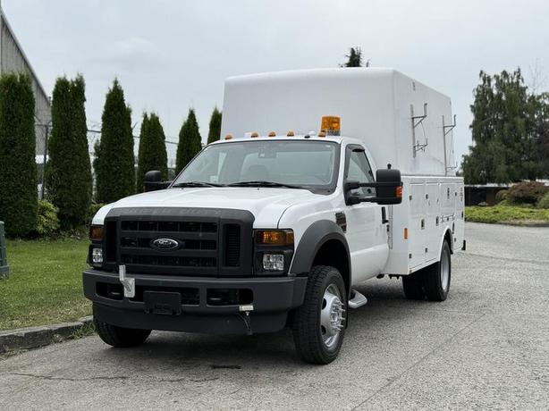 2008 Ford F-450 SD Regular Cab Dually Diesel 2WD Service Truck Mobile Workshop image 4