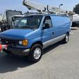 2005 Ford E-350 Super Duty Cargo Van with 29 ft Versa Lift Bucket thumbnail image 1
