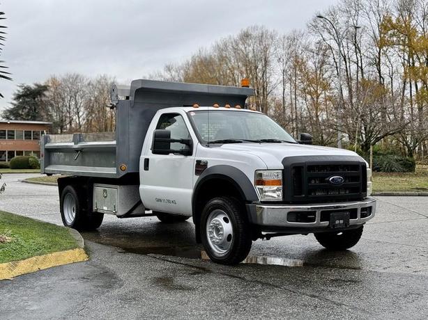 2008 Ford F-550 Regular Cab 2WD 11-Foot Diesel Dump Truck image 1