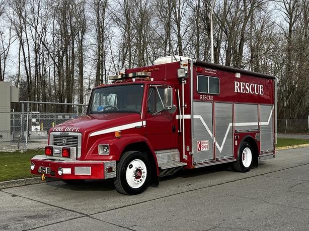 1994 Freightliner FL80 Rescue Fire Truck Diesel image 5