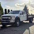 2019 Ford F-550 XLT 4X4 12-Foot Flat Deck Truck thumbnail image 4
