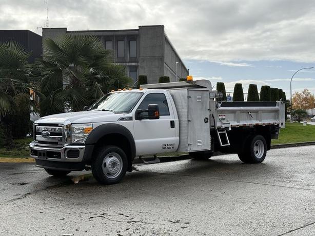 2012 Ford F-550 11-Foot Dump Truck with Aluminum Cabinets & PTO image 5