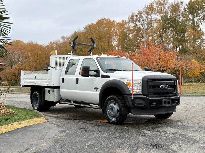 2013 Ford F-550 Super Duty 9-Foot Diesel Dump Truck – 6.7L Power Stroke display photo