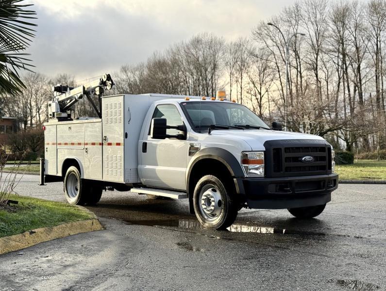 2010 Ford F-550 XL Super Duty Diesel Service Truck with IMT Crane display photo